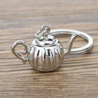 Llavero de Metal 3D creativo con forma de cafetera, Mini llavero con mango de café, llavero creativo con forma de jarra Moka, colgante pequeño - details 34