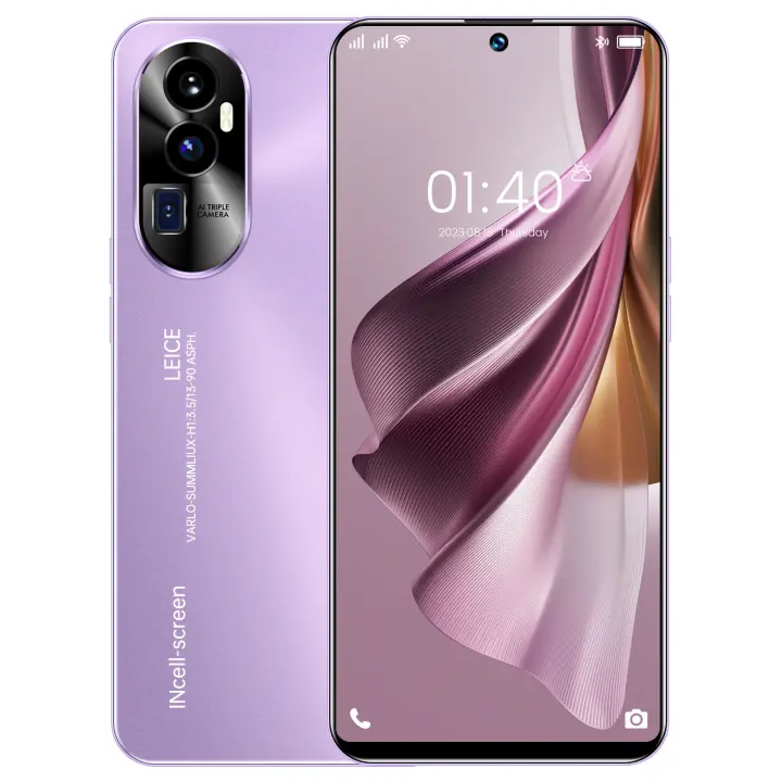 Nuevo 2025 caliente Reno 10 Pro + teléfono inteligente Android Original 5G 7,3 pulgadas pantalla HD 108MP cámara 7800mAh Dual SIM desbloqueo teléfono diez núcleos - 1