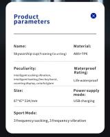 Leten-masturbación masculina con succión automática y calefacción, juguetes sexuales de succión de bolsillo para Vagina, productos para adultos, taza masturbadora para hombre - details 12