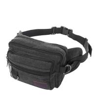 Riñoneras multicapa de 4 capas, bolso de lona multifunción de gran capacidad para el pecho, bolsillo para teléfono, riñonera, riñonera para ciclismo - details 3
