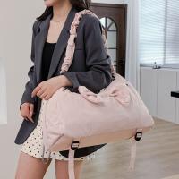 Bolsa de gimnasio deportiva con diseño de lazo coreano, bolsa de transporte ligera para esterilla de Yoga de gran capacidad, bolsa de viaje impermeable para entrenamiento físico para mujer - details 11