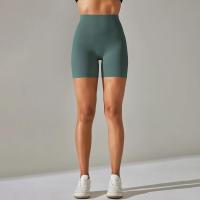 Pantalones cortos de yoga para mujer, mallas transpirables de cintura alta para entrenamiento, gimnasio, deportes atléticos - details 41