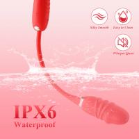 Vibrador telescópico para mujer, mamada, estimulación del clítoris, consolador con forma de huevo, juguete sexual para mujer, bragas con forma de huevo, Juguetes sexuales para adultos - details 6