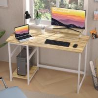 Escritorio de Computadora con Estantes Reversibles Mesa de Oficina para Ahorro de Espacio - details 39