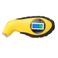 Medidor de presión de aire de neumáticos, manómetro electrónico Digital LCD para coche y motocicleta, barómetros, herramienta de prueba - details 1