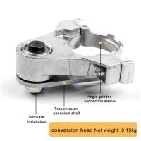 Accesorio para amoladora angular M10/M14, herramientas oscilantes de pulido, conversión de cabezales universales para carpintería, rosca M10/M14 - details 6