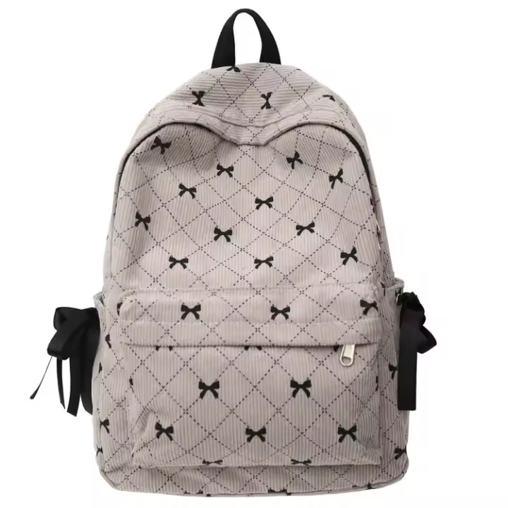Cinta, lazo, estudiantes de secundaria, lindo, gran capacidad, estudiantes universitarios, mochila, niñas, computadora, mochila - 1