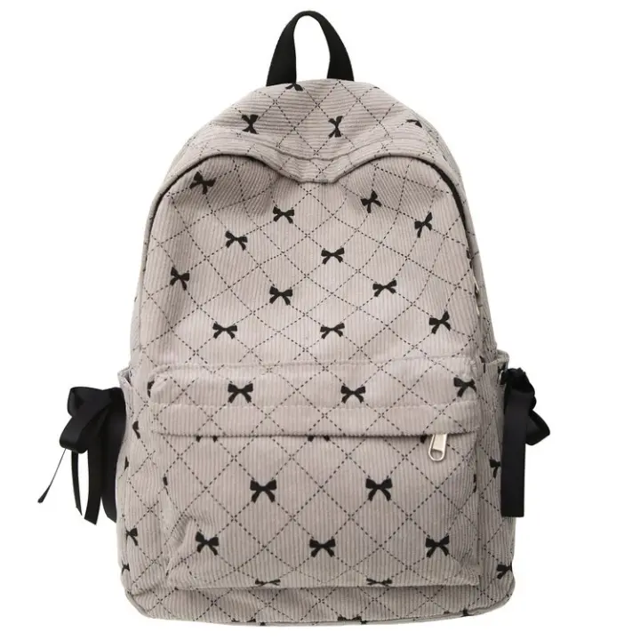 Cinta, lazo, estudiantes de secundaria, lindo, gran capacidad, estudiantes universitarios, mochila, niñas, computadora, mochila - 1