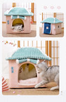 HOOPET-casa acogedora de invierno para mascotas, perrera suave, cueva para dormir para gato, perro, cachorro, tiendas de campaña cálidas, nido de cama extraíble para Chihuahua - details 8