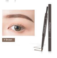 Lápiz potenciador de cejas de doble cabeza, tatuaje resistente al agua, lápiz profesional para cejas de larga duración con cepillo para cejas, maquillaje de ojos Natural - details 19