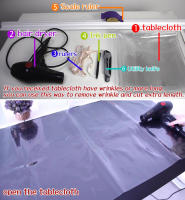 Mantel de vidrio suave, tela de PVC, transparente/mate, resistente al aceite, impermeable, cubierta de comedor de cocina para mesa - details 1