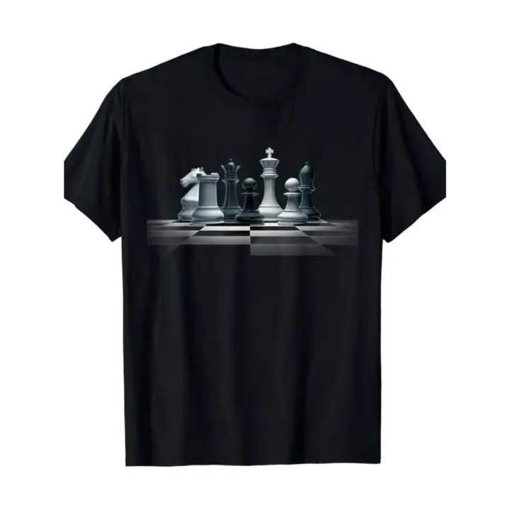 Camiseta de Geometría para Adultos 100% Algodón, Adecuada para Todas las Temporadas, Ajuste Regular, Cuello Redondo, Estilo Maduro - 1