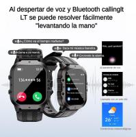 Reloj Inteligente Militar para Hombres SANLEPUS, Smartwatch con Pantalla AMOLED de 1.96