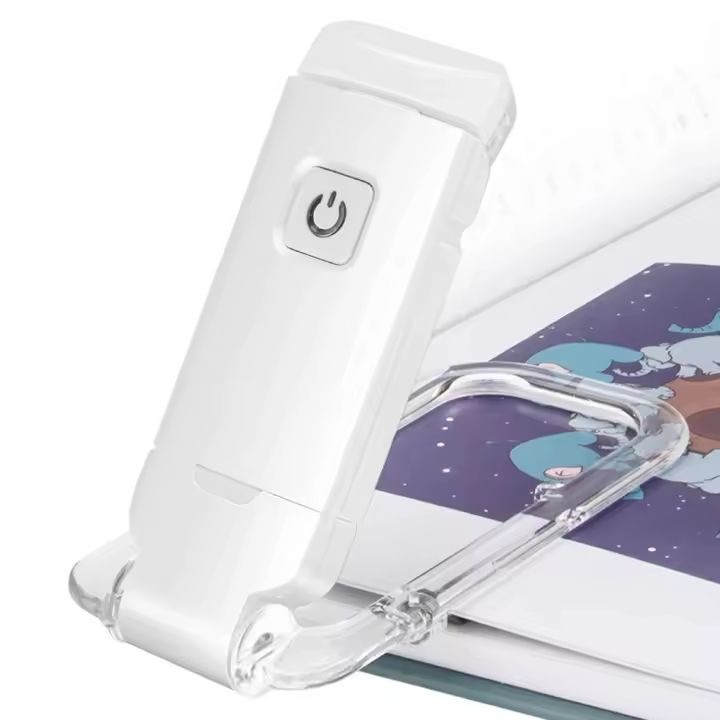 Book Light LED USB Rechargeable Reading Light Eye Protection Night Light Portable Clip Desk Light Bookmark Read Light - 1