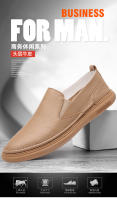 Primera capa de cuero de vaca zapatos casuales para hombres zapatos blancos transpirables para hombres zapatos - details 0