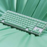 Tapa de tecla en blanco de Color sólido, 152 teclas PBT, personalizada, minimalista, de alto brillo, perfil KAM, para teclado nical - details 2