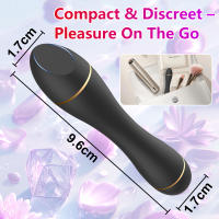 Bullet Vibrator - Mini Vibrador para Mujer, Herramienta Estimulante del Clítoris, Vibrador Bullet Discreto y Adecuado para Viajes, Juguetes para Adultos Recargables por USB con 10 Modos de Vibración - details 8