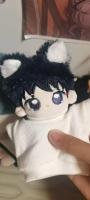 10cm Mini Genshin Impact Wanderer Kabukimono Balladeer Scaramouche sombrero Guy Idol muñeca de algodón muñecos de estrella de peluche figura de juguete - details 5