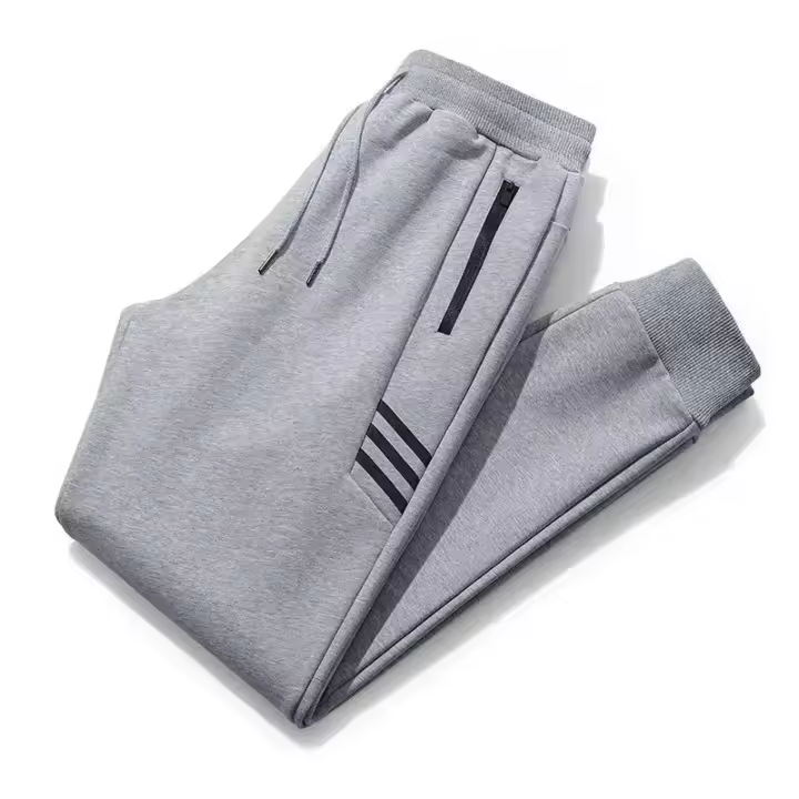 Pantalones de Chándal Finos de Verano para Hombre Pantalones con Bolsillo Antirrobo, Ajuste Suelto, Venta al por Mayor - 1