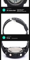 SHUNWAY [] Reloj electrónico luminoso deportivo multifunción impermeable para hombre Tiktok - details 6