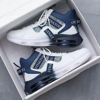 Zapatillas de deporte unisex de moda, zapatos de calle casuales con cordones de caña media, calzado deportivo de viaje antideslizante, zapatos deportivos ligeros y versátiles de caña alta para hombres y mujeres - details 0
