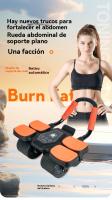 rodillo abdominales hombre mujer Rebote automático adiestramiento Fitness equipo - details 1
