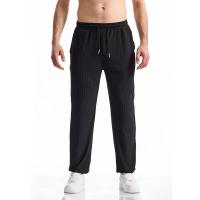 Pit rayé Design tissu hommes pantalons de Sport décontractés pantalons de Sport de gimnastique hommes survêtement pantalons de survêtement course entraînement Jogging pantalons longs - details 11