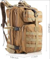 Mochila Táctica de 35L Bolsa de Asalto de Ejército MOLLE para Senderismo, Acampar, Caminar, Pescar, Cazar - details 0
