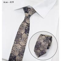 Corbata de Pegamento con Lazo Listo Material de Poliéster Diseño de Rayas Estrecha - details 3