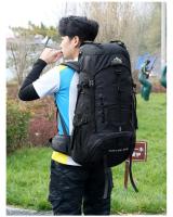 Mochila de camping para hombres y mujeres, bolsa de viaje impermeable de 70 litros para senderismo al aire libre, montañismo - details 8