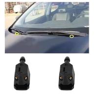 2 pares de arandelas de boquilla de brazo de limpiaparabrisas izquierdo y derecho para parabrisas de coche A 0008604847   Limpiaparabrisas Escobilla limpiaparabrisas Jets de pulverización de agua Plástico - details 2