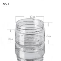 Frascos de almacenamiento de piezas, recipientes vacíos de aluminio transparente para cosméticos, botella de viaje, tarro de plástico transparente redondo, bote de muestra para crema facial, 10 Uds. - details 6