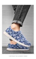 Zapatos de tela para hombre, calzado informal de mezclilla, novedad - details 4