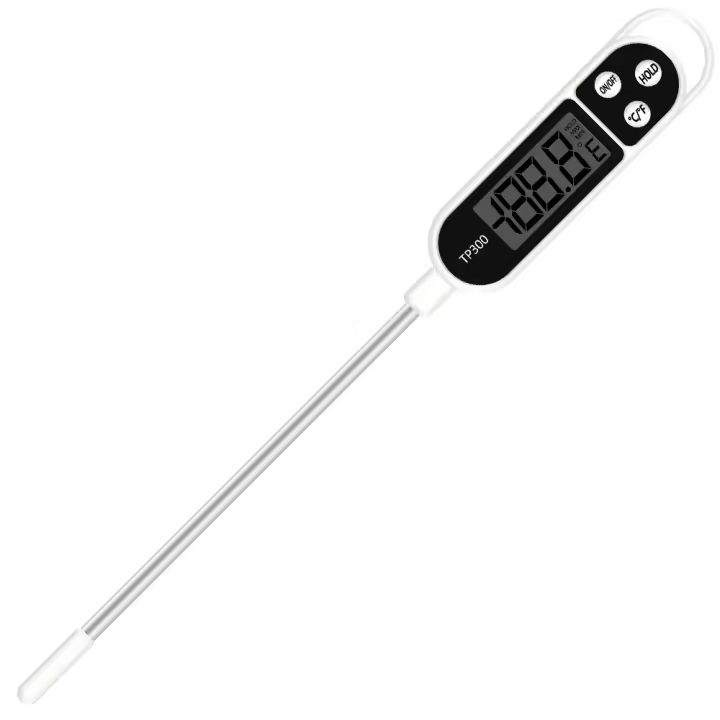 Termómetro Electrónico TP300 para carne, agua y leche, medidor de cocina, sonda para cocinar alimentos, barbacoa, horno, herramientas de cocina - 1