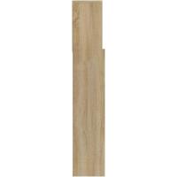 Mueble de Cabeza de Armario de Dormitorio Blanco Estantería de Pared con Almacenamiento - details 51
