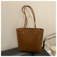 Bolso de gran capacidad para mujer, estilo casual retro, bolso de mano y bandolera para llevar bajo el brazo. - details 24