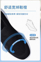 Hombres para verano otoño, nuevo estilo para hombres, deportes de un pie y ocio zapatos perezosos transpirables de suela suave, viejos zapatos de malla de Beijing - details 11