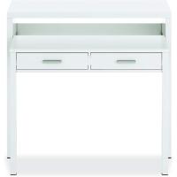Mesa escritorio desplazable para estudio, oficina o habitación, 98 cm, Blanco Artik - details 5