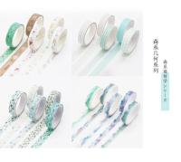 Juego de 5 pegatinas decorativas coreanas y japonesas para álbum de recortes, para estética diaria - details 3