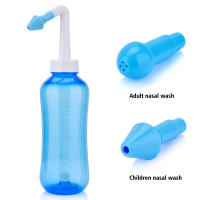 Irrigador Nasal de 300ML para adultos y niños, botella de enjuague, Protector Nasal, evita Sinusitis, rinitis alérgica, olla Neti - details 6