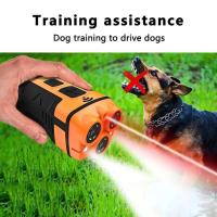 Repelente 5 en 1, dispositivo de entrenamiento ultrasónico, disuasivo de ladridos de perro recargable con linterna LED, nuevo - details 7