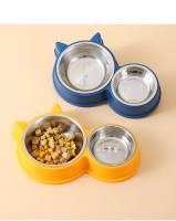 Dispositivo de Alimentación para Mascotas de Acero Inoxidable Comedor y Bebedero para Cachorros - details 1