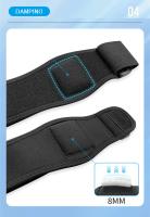 Almohadillas protectoras de codo de tenis ajustables, correa de golfista profesional, síndrome de dolor Lateral, epicondilitis, nuevo, 1 unidad - details 3