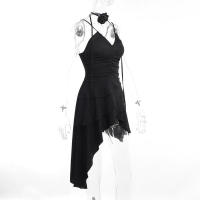Vestido plisado con cuello en V, nuevo diseño de nicho de verano falda dulce y fresca YL23309GN - details 22