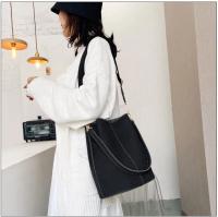 Bolso de Cubo de Cuero Temporado Bolso de Hombro de Moda de Ante Gran Capacidad Bolso Casual Retro - details 15