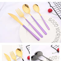 Juego de Cubiertos de Cena Sier de Acero Inoxidable 20Pcs Palillos, Cuchillos, Cucharas de Postre en Acero Inoxidable Accesorios de Muebles al Aire Libre - details 6