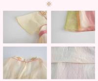 Chicas de rendimiento, conjunto de estudiantes de escuela primaria, disfraz de actuación de estilo antiguo chino para niños, disfraz Tang, Hanfu, OEM - details 17