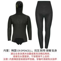 Traje de neopreno de 3MM para buceo, conjunto de 2 piezas de camuflaje para hombre, pesca submarina, mantiene el calor, surfistas, traje de buceo de cloropreno - details 18