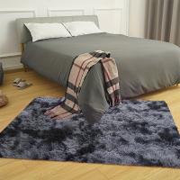 1 Alfombra De Lujo Para Área De Pelusa, Alfombras Rectangulares De Felpa Modernas, Lavables A Máquina - details 4