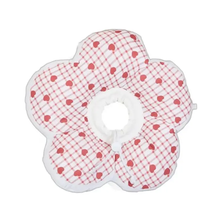 Círculo antilamer ajustable para gatos, protector antideslizante, cono para el cuello del gatito, ligero y cómodo, cono de recuperación para mascotas - 1
